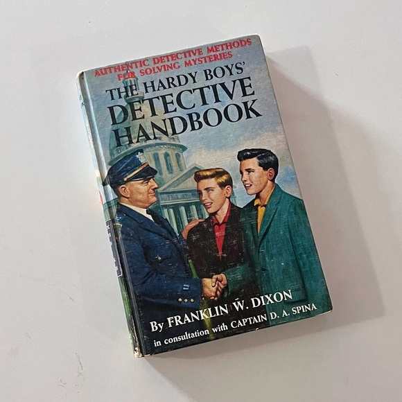 Other - The Hardy Boys Detective Handbook Antique Book